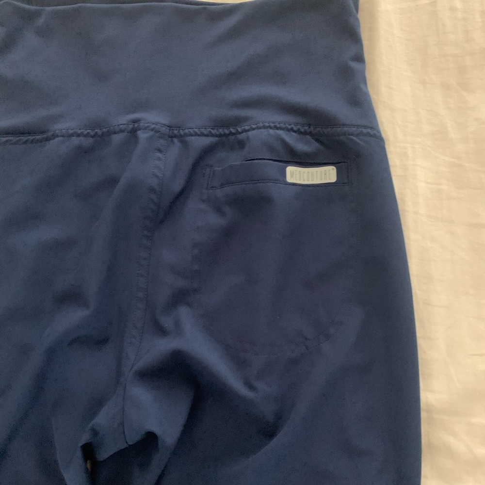 Med Couture Navy Maternity Scrub pants (XS petite)